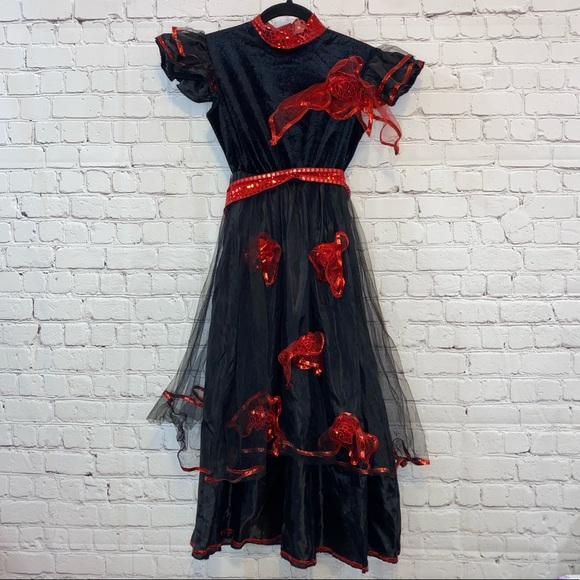 Other - Black & Red Dress Costume